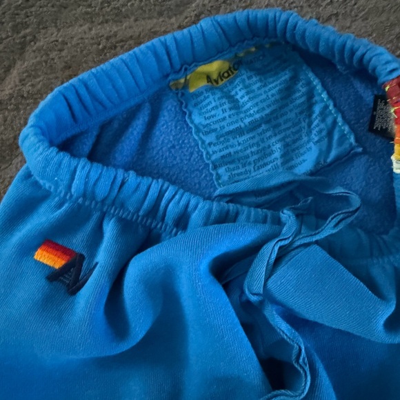 Bundle / lot Aviator Nation Blue Jogger Set with Rainbow Stripes - small - Picture 8 of 8